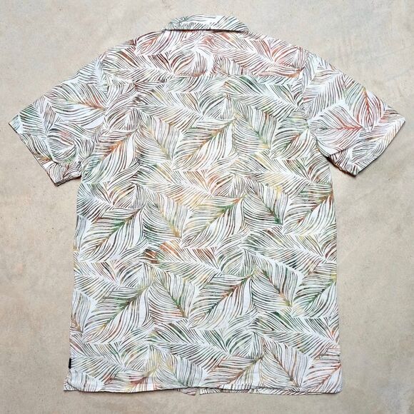 Roark Shirt Mens Size M Short Sleeve Button Classic Fit Summer Floral Tropical - Picture 5 of 9